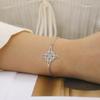 LIKGREAT Bracelet Celtique Irlandais en Acier Inoxydable Nœud de Sorcière Amulette de Protection Bijoux Surnaturels Cadeau porte-bonheur pour Femmes