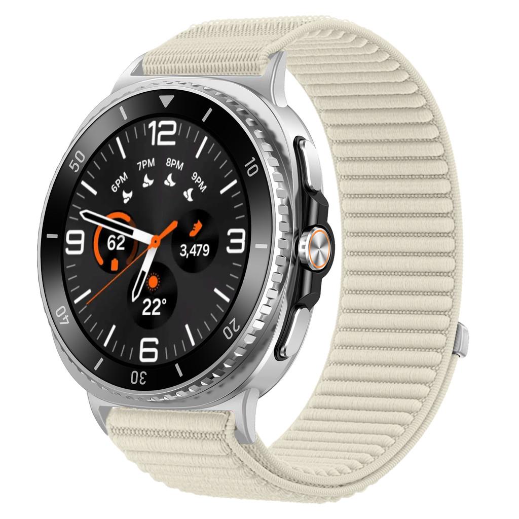 Nylon-Armband für Samsung Galaxy Watch 8 44mm Classic Verstellbares Ersatzarmband für Watch 8 Classic 44/40mm Armband Zubehör