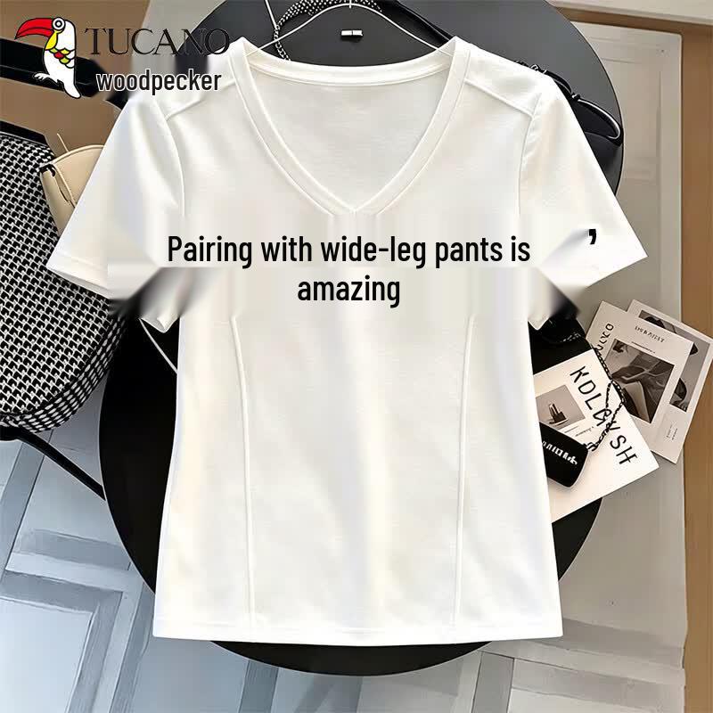 Women s V-Neck Short Sleeve T-Shirt XXL
