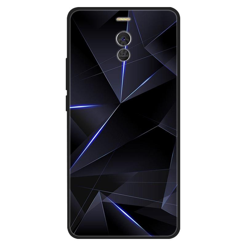For Meizu M6 Note Case Silicone Cat Painted Soft Black Cover for Meizu M6Note M3 Note 8 Cover TPU Coque Protective Capa