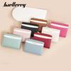 Baellerry Women Fashion Bi-fold Wallets Artificial Leather Hasp Zipper Coin Purse Card Holder