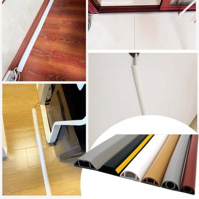 Arc Cord Protector Anti-extrusion Extension Wiring Duct Protector Electric Wire Slot  Home Outdoor