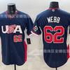 2026 Mexico Baseball Embroidered Short Sleeve Shirt Team Sports Training Top