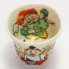 Mino Ware Teacup by Wada Hitori, Overglaze Design with Seven Lucky Gods, Gift Boxed, 105-0032