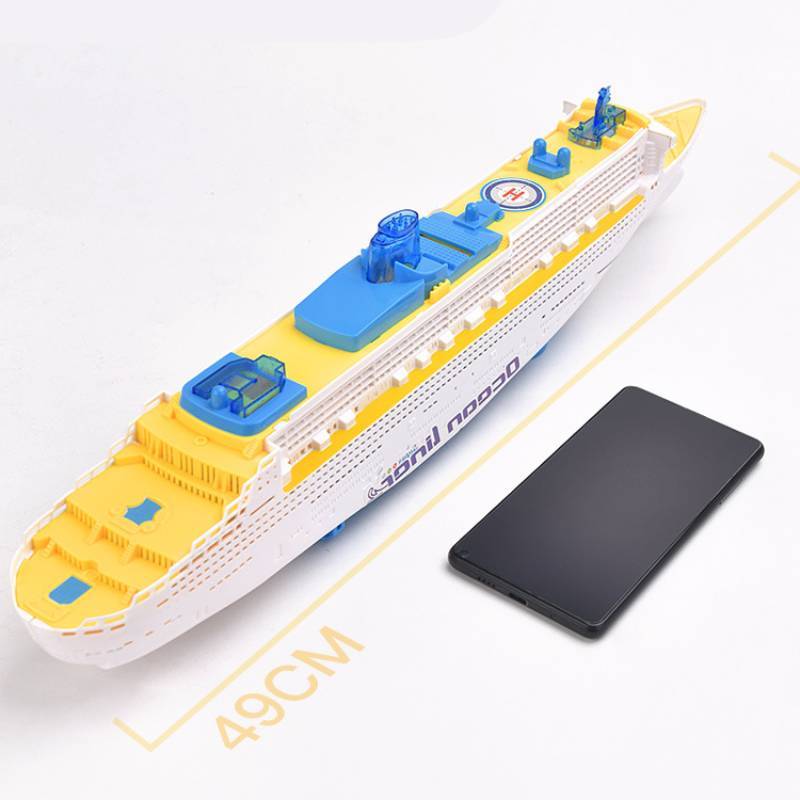 Electric Fire Rescue Boat Toy With Music Lights For Kids Development And Interactive Play