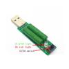 USB Port Mini Discharge Load Resistor Digital Current Voltage Meter Tester 2A/1A With Switch 1A Green Led / 2A Red Led