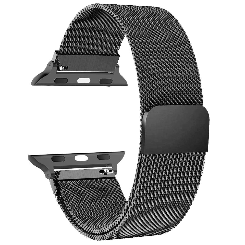 Milanese loop for apple Watch bands 40mm 44mm 46mm 49mm 45mm 41mm correa Bracelet iwatch Series 9 SE 7 6 8 11 10 ultra2 3 Straps