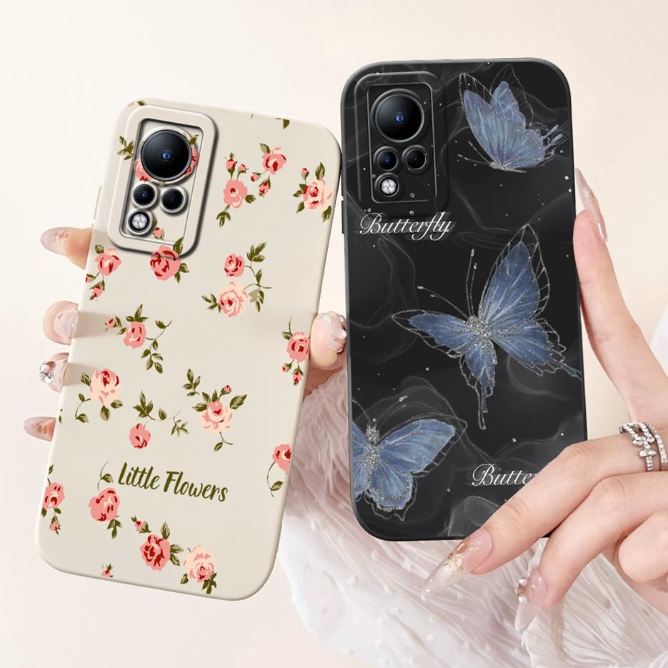 Für Infinix Note 11 Hülle Note 12 X663 X663B Stilvolle Candy Painted Handyhüllen für Infinix Note 11 Pro Note11 S Weiche Fundas