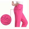 Plus Size Linen Pants for Women High Waist Straight Leg Trousers Long Office Work Pants