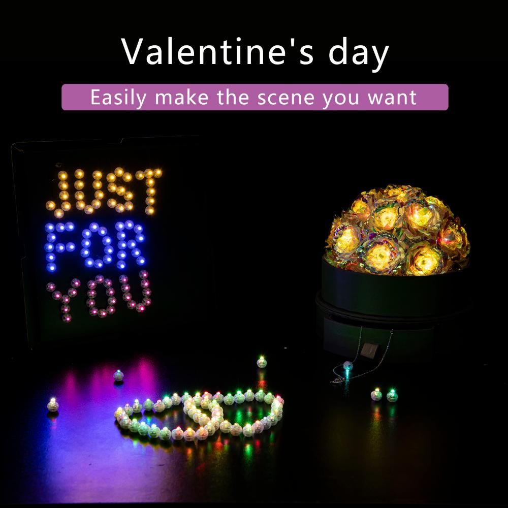 20/50/100pcs LED Balloon Light Tiny Led Light Mini Round Led Ball Luminous Lamp for Bar Lantern Christmas Wedding Party Decoration