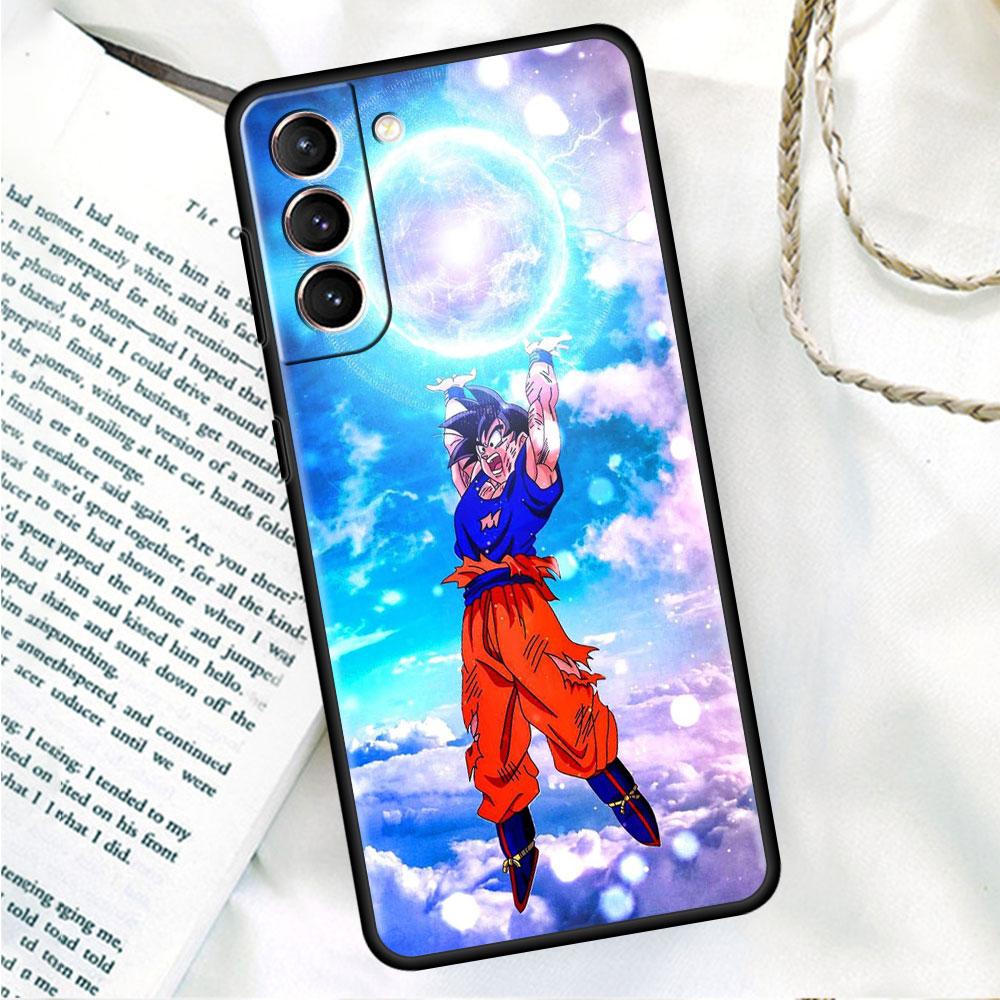 Phone Black Soft Case For Samsung Galaxy S22 S21 S20 Ultra FE S9 S8 S10 Plus Note 20 10 9 Fundas Cover Saiyan Cool Vegetas