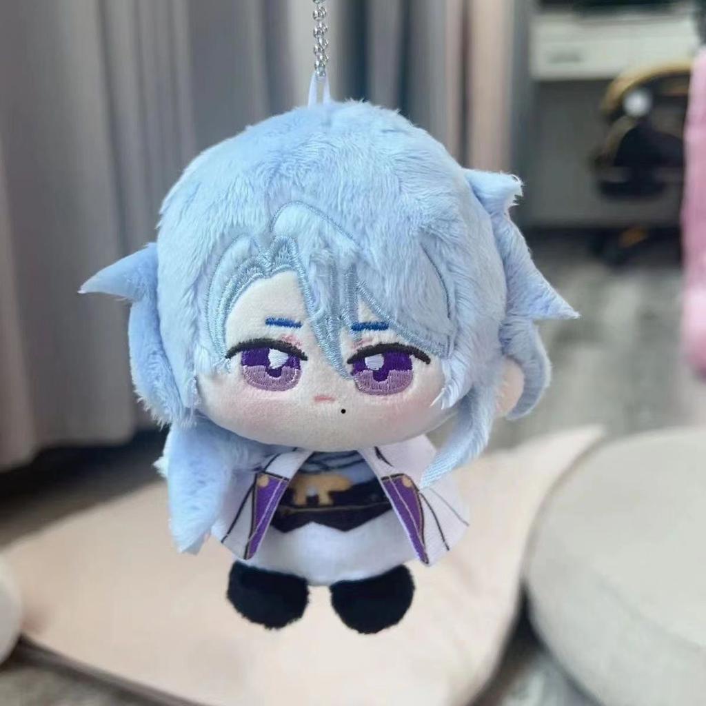 Genshin Impact Scaramouche Kamisato Ayato Niedliche Figur Plüschtier Baumwollpuppe Rucksackanhänger Junge Mädchen Spielzeug Schlüsselanhänger Geschenk