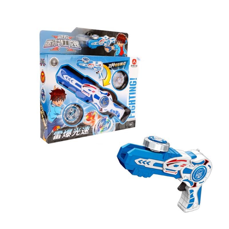 

Beyblade Launcher Sparring Set Alloy Lightemitting Rotating Gyro Battle Disk белый