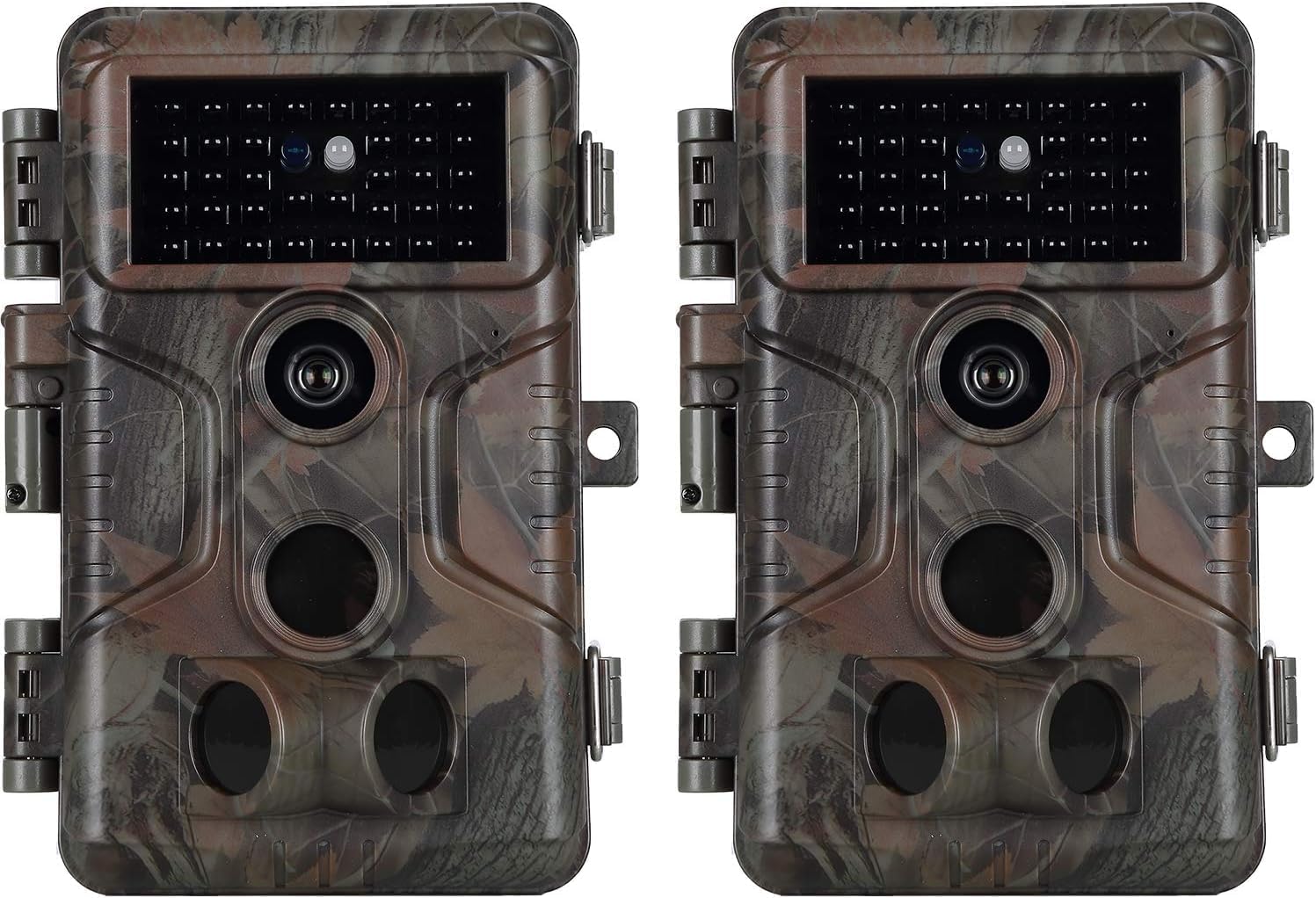 

Blazevideo Trail 2 Pieces 1296P Motion Security Wildlife Surveillance Night Vision Shooting 48 Million IP66 PIR Invisible at Equipped with Infrared