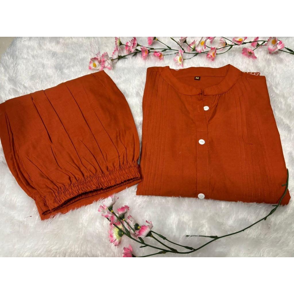 Indian Women Party Wear Ethnic Kurti Cord Set Bollywood Top Tunic Kurta Pant Set