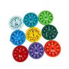9Pcs Math Facts Fidget Educational Learning Rotary Toy Whirligig for Kids Chat Game Multiplication