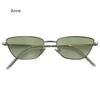 Sunglasses Women Classic Fashion Oversized Anti-Reflective Mirror Vintage Square Metal Sun Glasses Men Driving Eyewear UV400