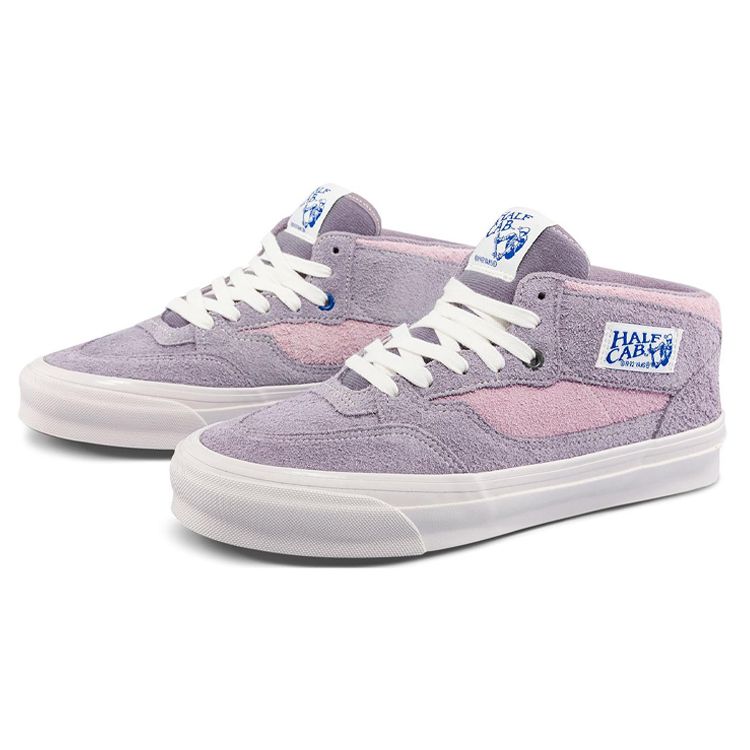 Vans OG Half Cab LX Hairy Suede - Grey Ridge Unisex Sneakers Purple VN0A3DP6NKE