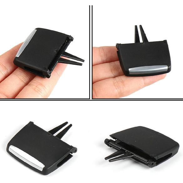 4Pcs Front Dashboard Side A/C Air Vent Outlet Tab Clip Replacement Kit Air Conditioning Vent Outlet Tab Clips For Volvo XC90 2014-2023