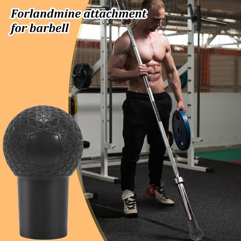 Barbell Landmine Attachment Barbell Base Holder Non Slip Barbell Protective Cover Home Gym Accessories for Press, Row, Spin