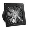 6-Inch Black Dirt-Resistant Exhaust Fan for Bathroom or Kitchen Ventilation