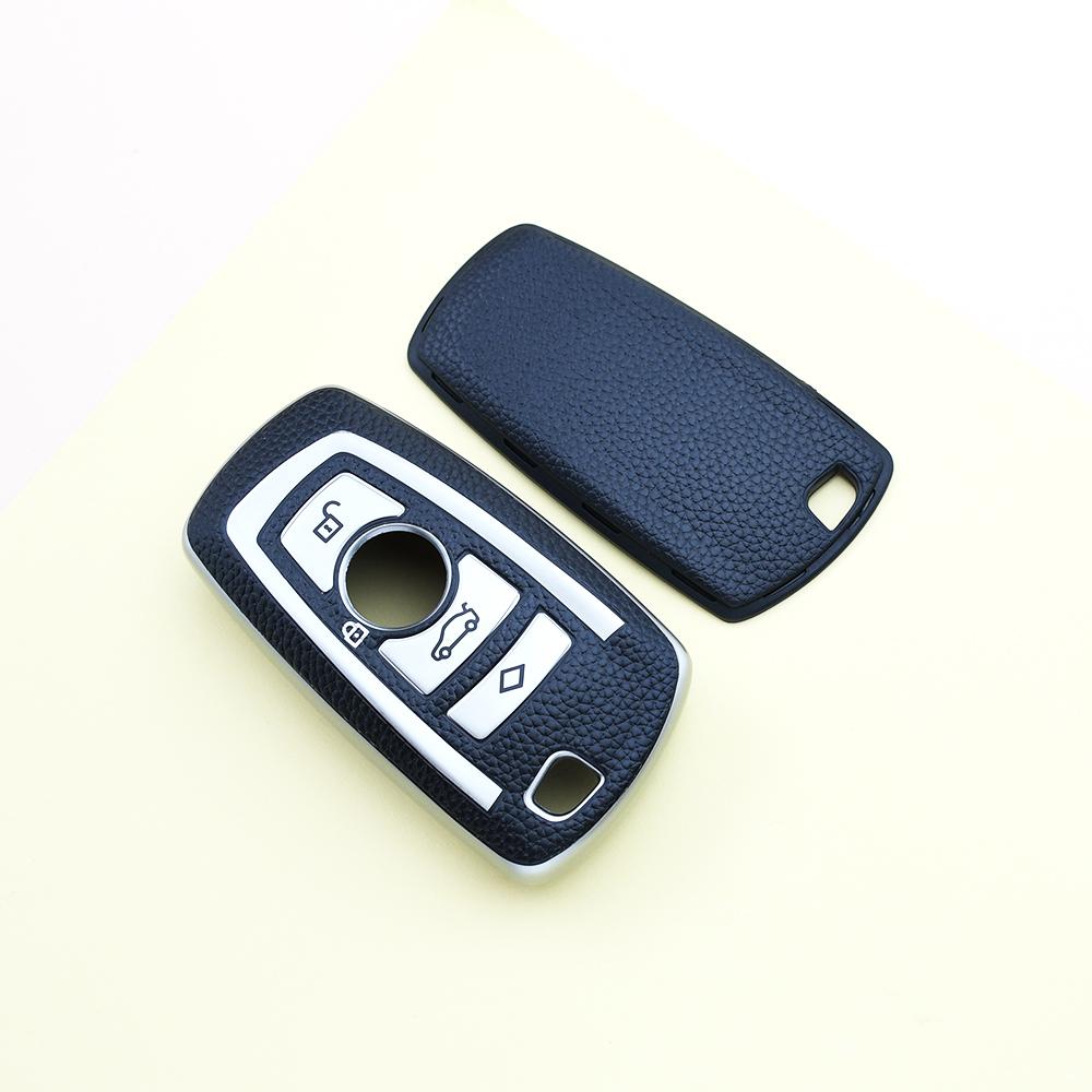 Auto Accessories TPU Leather Car Key Case Cover Shell Fob Holder For BMW M3 M4 F10 F15 F16 F20 F30 F18 F25 1 3 5 7 Series X1 X3 X4 X5