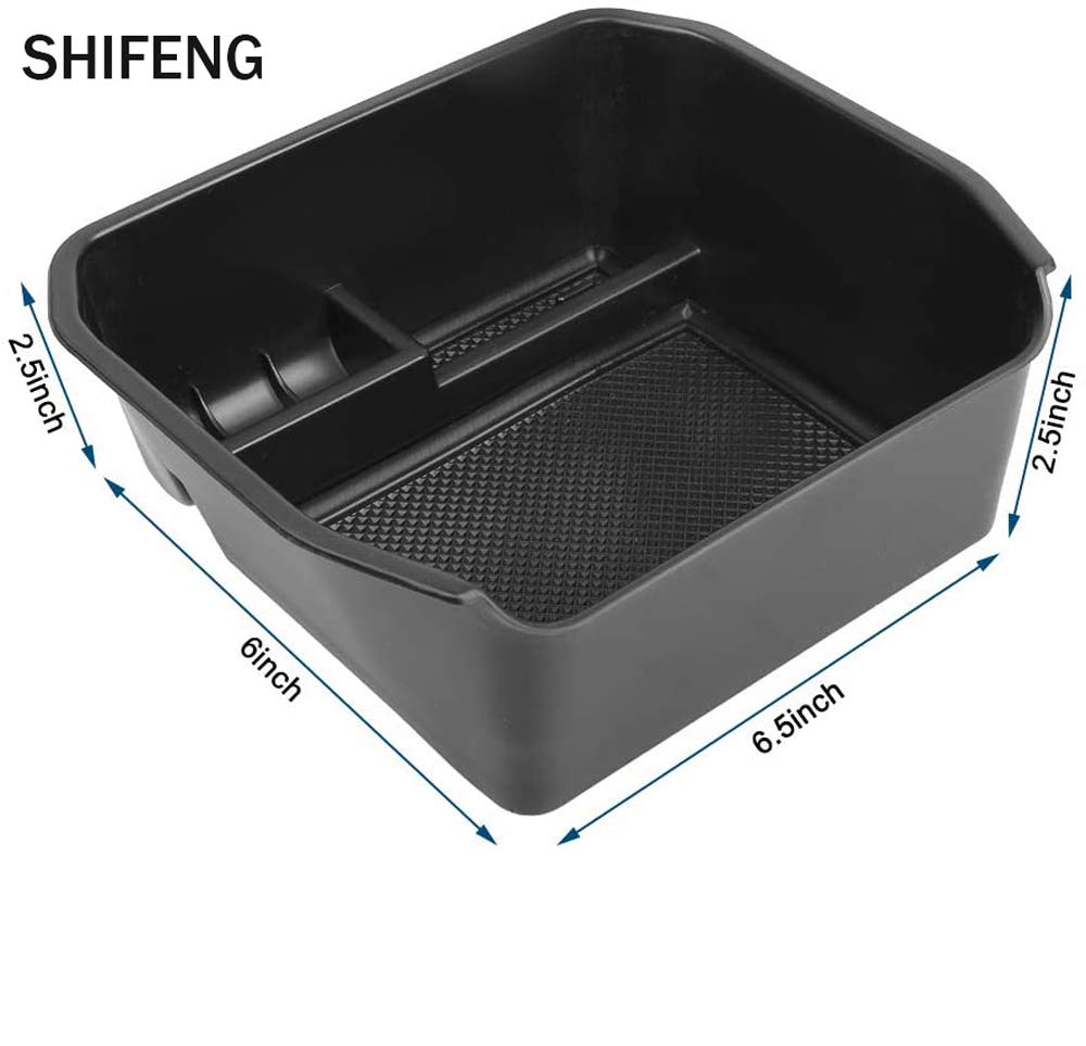 SHIFENG Plastic Car Central Console Storage Armrest Box Phone Tray Accessories for Land Rover Defender 110 2025 2020-2024 (B Style)