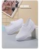 Sponge Cake Platform Women's Slip-On Summer Shoes – Breathable, Soft Sole, Rocking Sneakers
