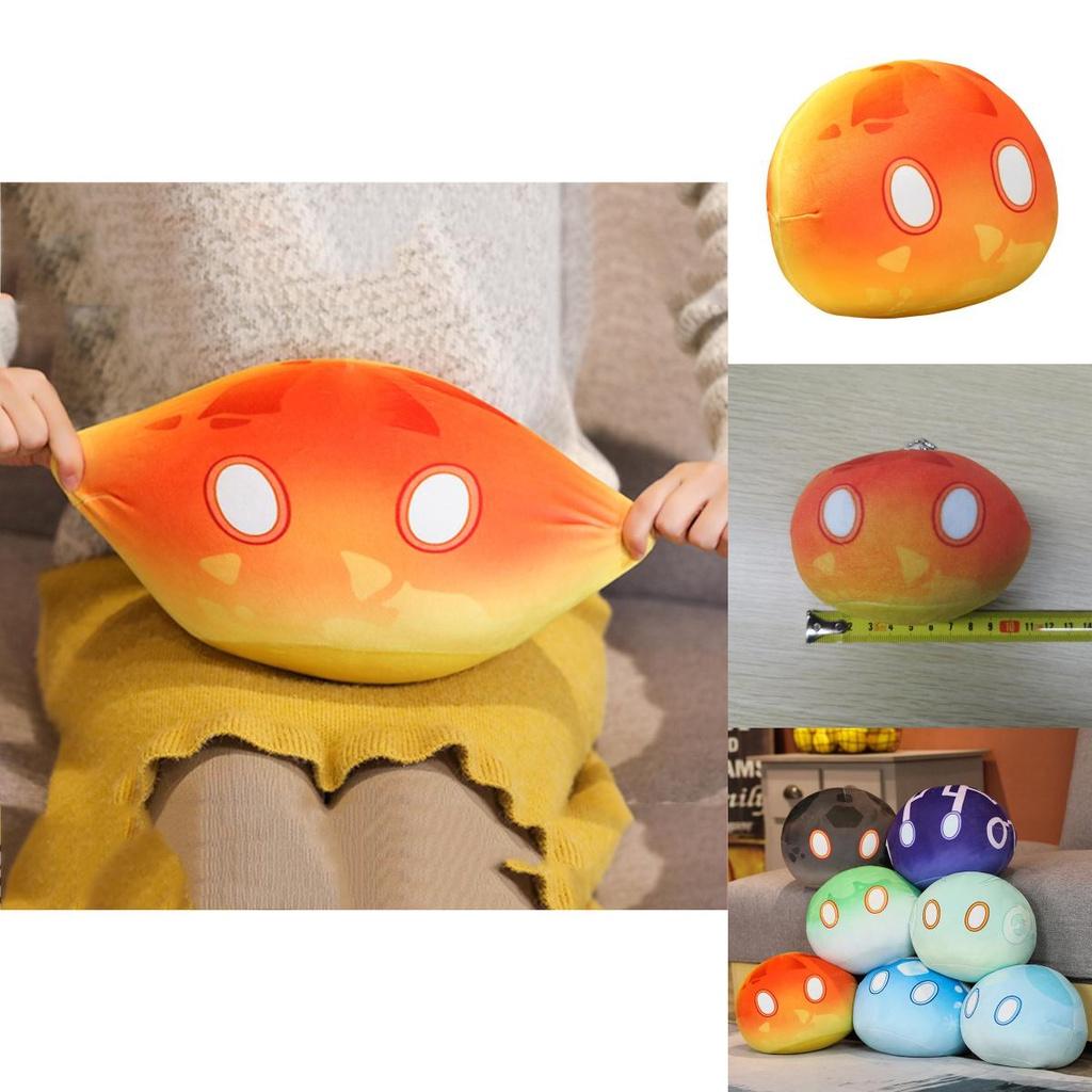 Genshin Impact Slime Theme Adorable Plush Dolls Perfect Kids Gift Cartoon Pillow