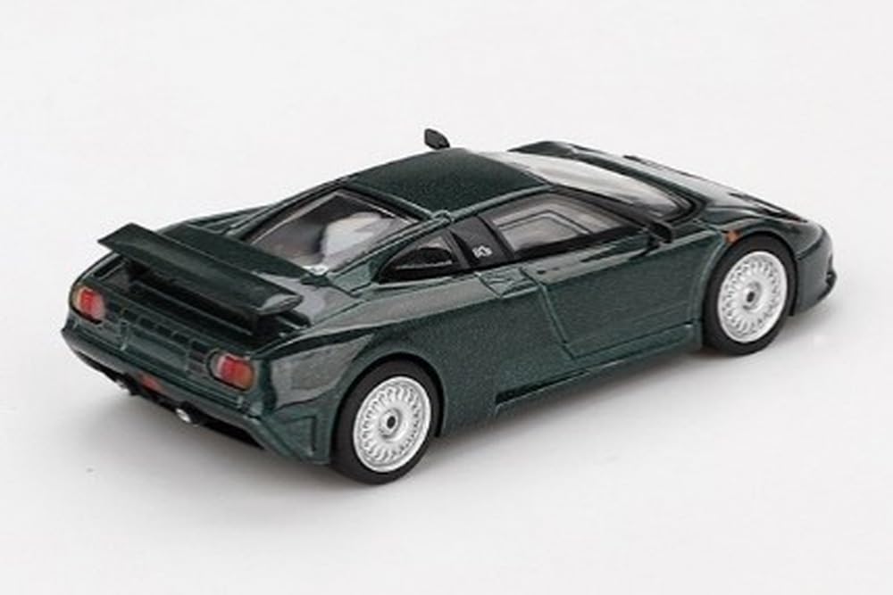 MINI GT Scale Bugatti EB110 GT Verde Scullo Finished Product 1/64 (Green) (Left-Hand Drive) MGT00968-L
