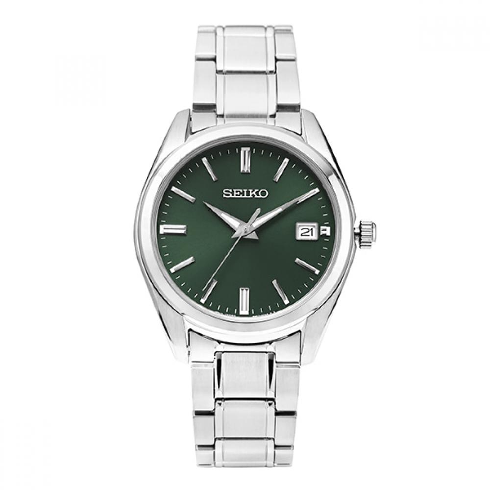 

Seiko Sur527p1 Классические аналоговые мужские металлические часы SUR527P1