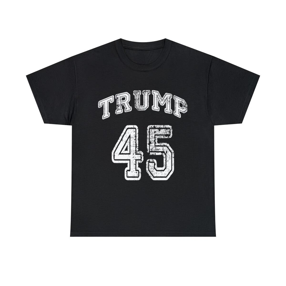 Trump 45 Graphic Tee Shirt, S-5XL S