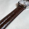 Used [Good Condition] ORIENT Watch Automatic Power Reserve Dial with Calendar Automatic New with Strap Good Accuracy