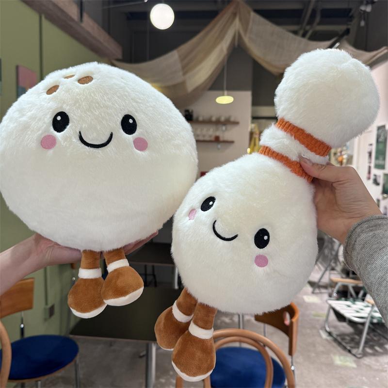 Kawaii Plush Bowling Ball Toy Soft Skin-Friendly Simulated Bowling Pins Decorative Sleeping Companion Gift for Friends