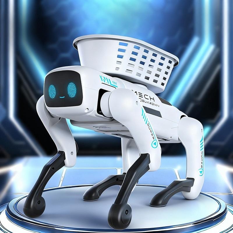 Smart Bionic Robot Dog Remote Control Electric Toy AI Programming Educational Toy For Kids Boys Birthday Gift New Arrival