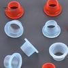 10/50/100Pcs Faucet Sealing Gaskets Heat-Resistant Universal Simple Installation High Pressure Faucet Leak-Proof Sealing Gaskets Silicone Plugs