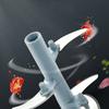 500/900ML Manual Meat Mincer Garlic Chopper Rotate Garlic Press Crusher Vegetable Onion Cutter Kitchen Cooking Accessories Chopping Garlic Masher