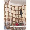 Rope Climbing Net For Pet Bird Parrot Hemp Rope Bird Toy, Universal Climbing Net For Hamsters And Small Pets, Hammock, Swing