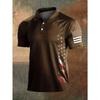 New Fashion Men Clothes Short Sleeve Lapel Golf Polo Shirt 100% Polyester