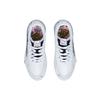 Li Ning Weigu V1 Slip Resistant Durable Low Top Skate Shoes Women skate shoes White Black AGCS030-6