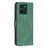BINFEN COLOR For HMD Pulse Pro Phone Cases Wallet Stand Geometry Imprinted Leather Cover