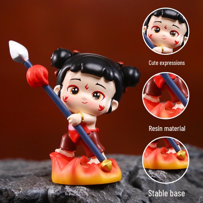 Nezha Hero Series Cartoon Figurine - Blind Box