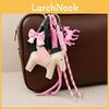Miu Cute Leather Pony Bag Charm With Zebra Pattern And Handmade Craft For Personalization