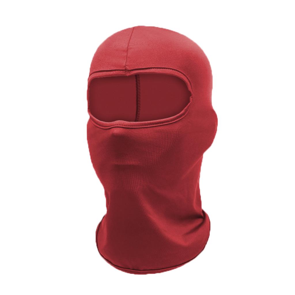 Maschera Balaclava Integrale Tessuto Leggero Traspirante Vestibilità Elastica per Attività Sportive all'Aperto Uomo Donna