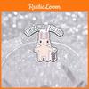 Pink Bunny Trendy And Mouse Cartoon Metal Pin Decorative Brooch Stylish Accessory For All