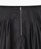 MILLO WOMEN Nylon Balloon Midi Skirt [Black]