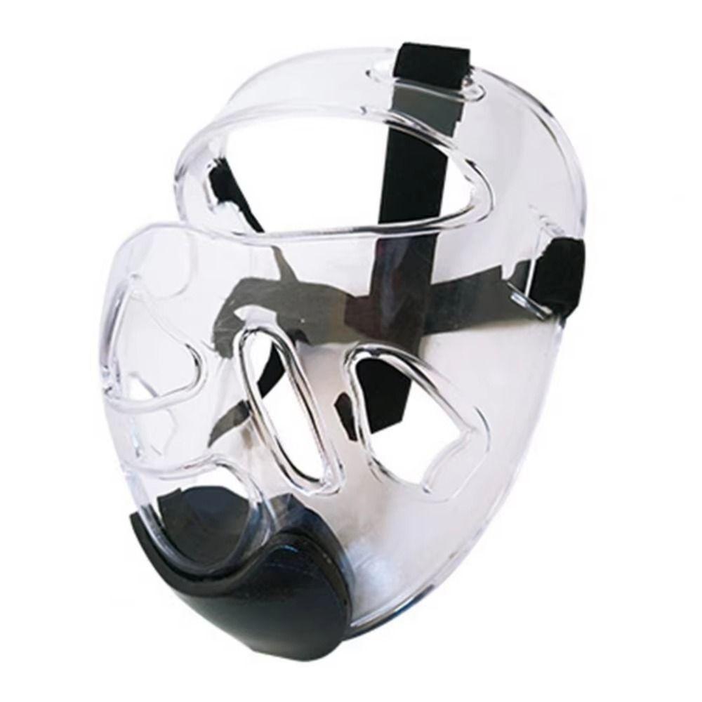 Breathable Taekwondo Face Shield Transparent Mask Taekwondo Mask Taekwondo Helmet Protective Gear
