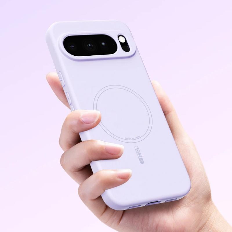 Liquid Silicone Phone Case For Google Pixel11 10 9 Pro XL 11 Pro 10A 9A 5G Magnetic For MagSafe Protect Cover Shockproof Bumper