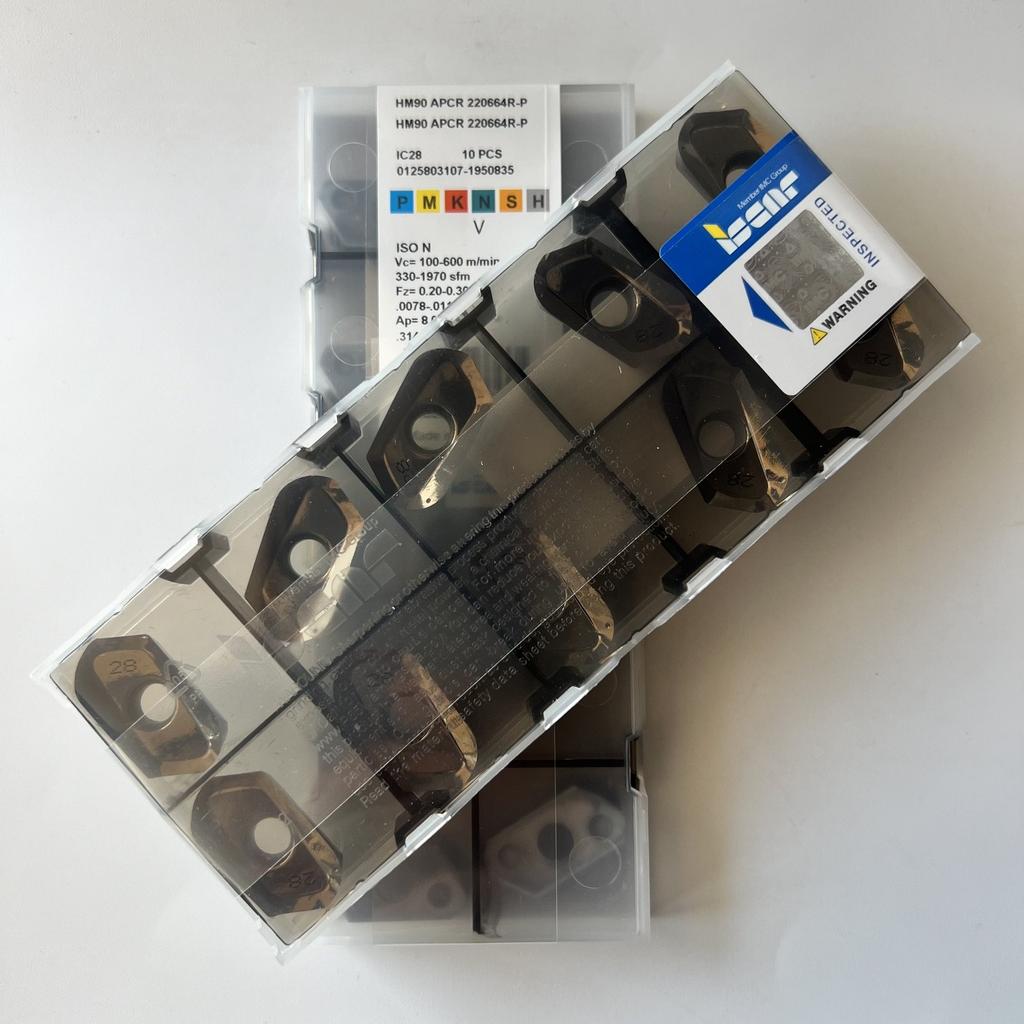 ISCAR / HM90APCR220664R-P IC28 / Industrial Indexable Carbide Inserts 10 Pcs