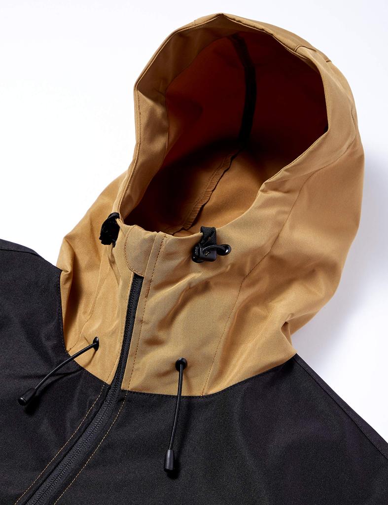 United Athle Herren Switching Shell Parka, 748901, Coyote Brown/Schwarz, Größe M (Japanische Größe M)